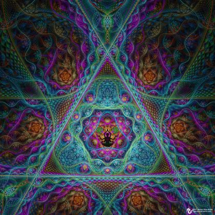 Mental Shapes in Meditation Elements: Artwork by James Alan Smith