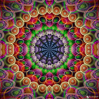 Abstract Morphism Mandala: Artwork by James Alan Smith