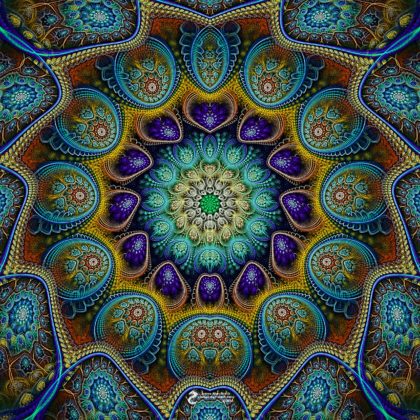 Cosmic Mandala: Artwork by James Alan Smith