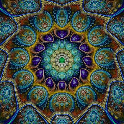 Cosmic Mandala: Artwork by James Alan Smith