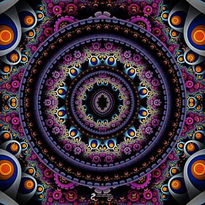 Fractal Insights Mandala: Artwork by James Alan Smith