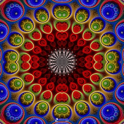 Just for fun mandala: Artwork by James Alan Smith