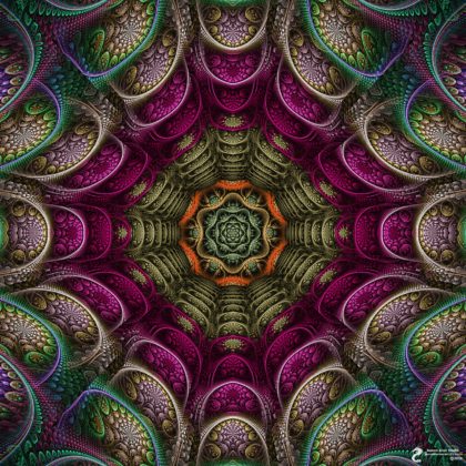 At the Heart of it All Mandala: Artwork by James Alan Smith