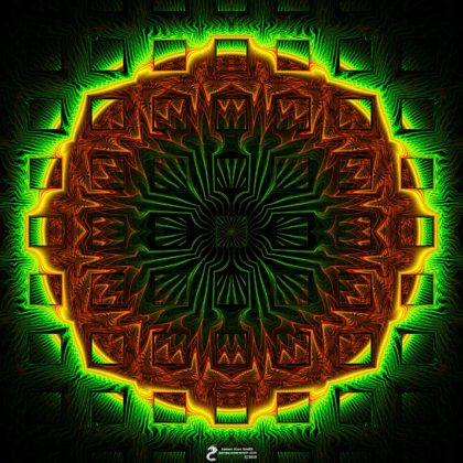 Tribal Mandala: Artwork by James Alan Smith
