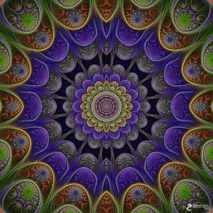 Objects in Dreams Mandala: Artwork by James Alan Smith