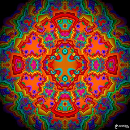 Jigsaw Mandala: Artwork by James Alan Smith