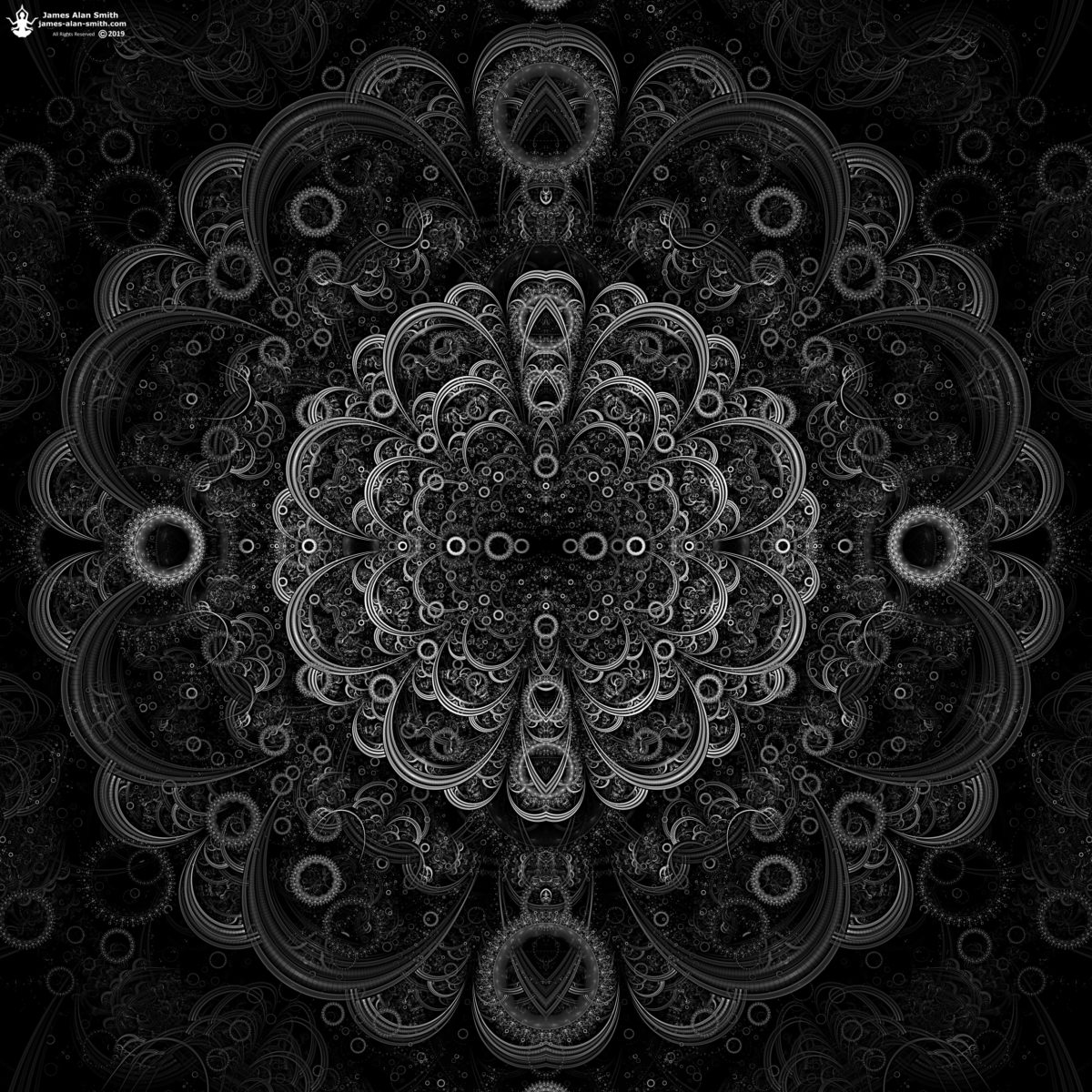 Ever-flowing Mandala: Artwork by James Alan Smith