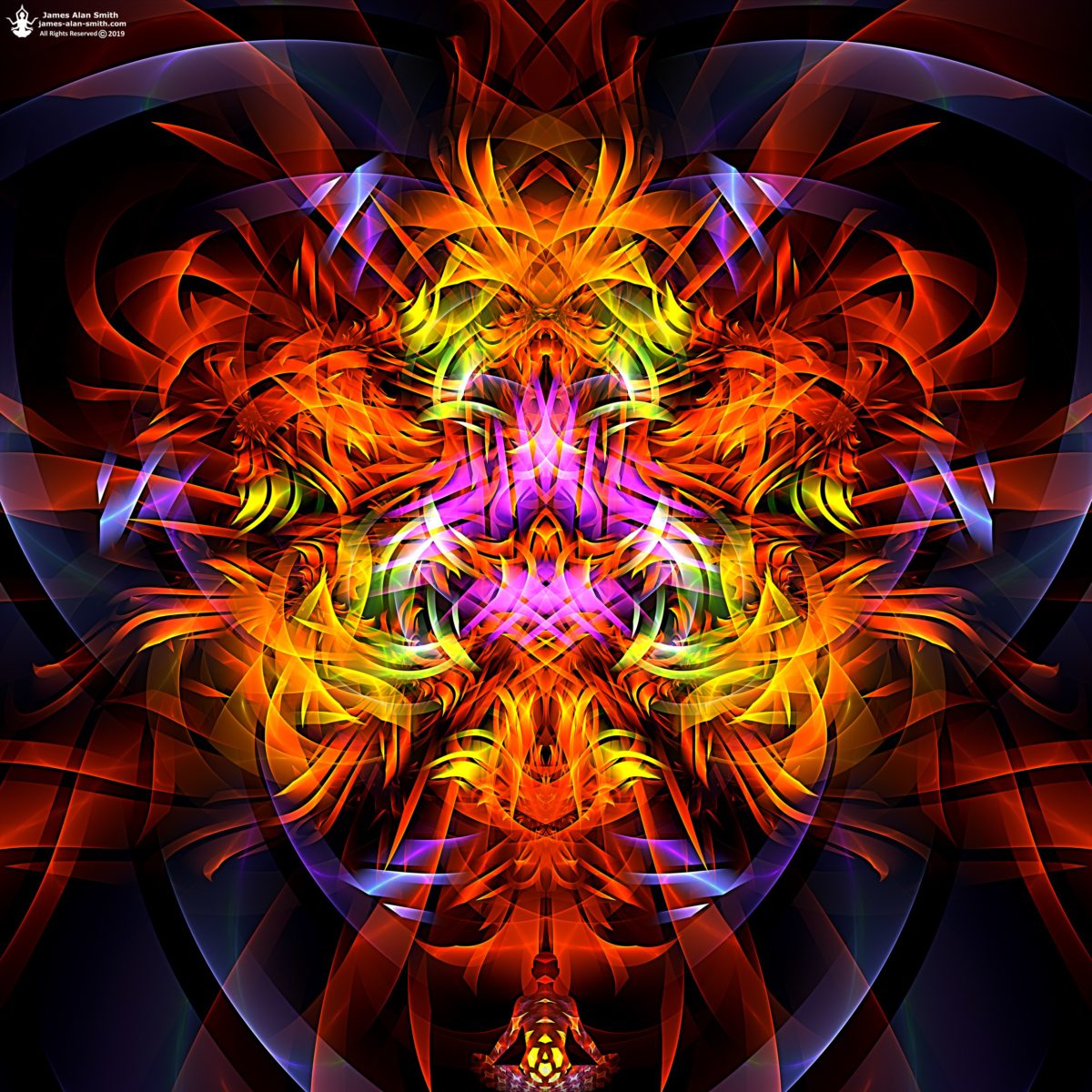 Meditative Flow: Artwork by James Alan Smith