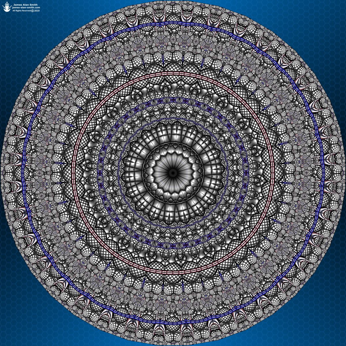 Deeper Formations Mandala: Artwork by James Alan Smith