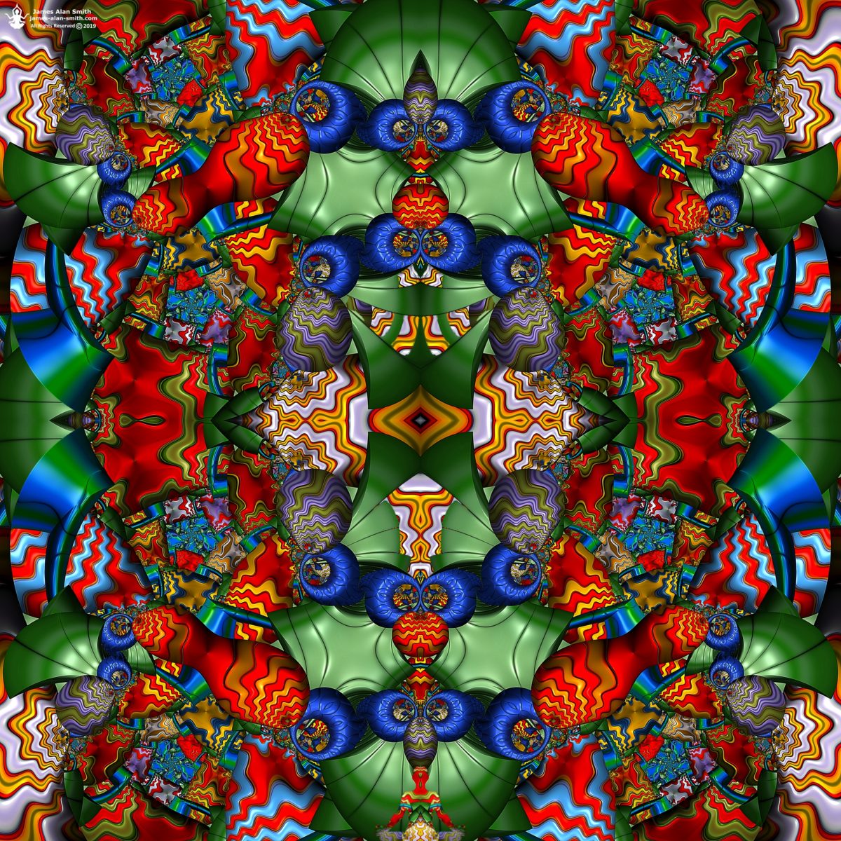 Hallucinogenic Meditations: Artwork by James Alan Smith