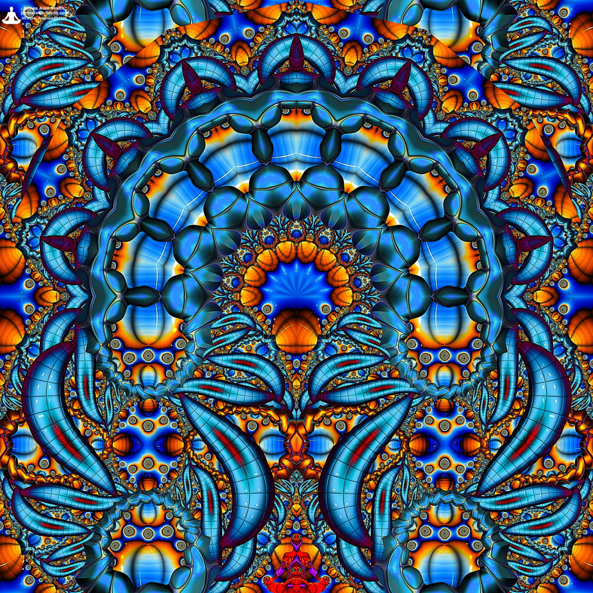 Bionic Dreams of the Holofractal Realm: Artwork by James Alan Smith