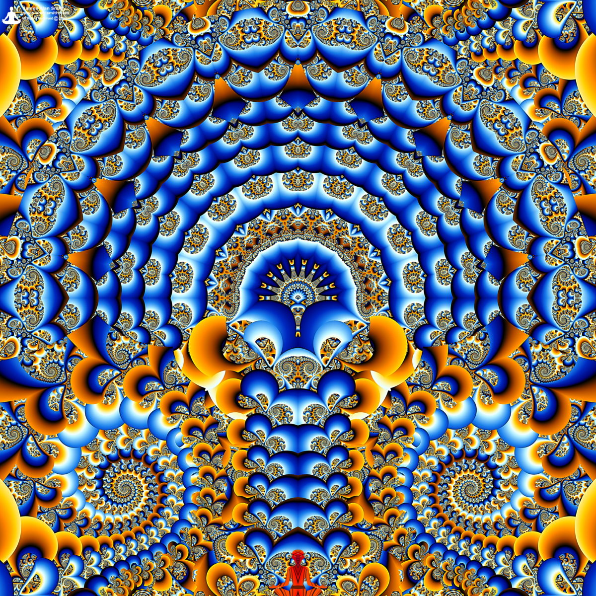 Meditations on metamorphosis under the tree of fractals: Artwork by James Alan Smith