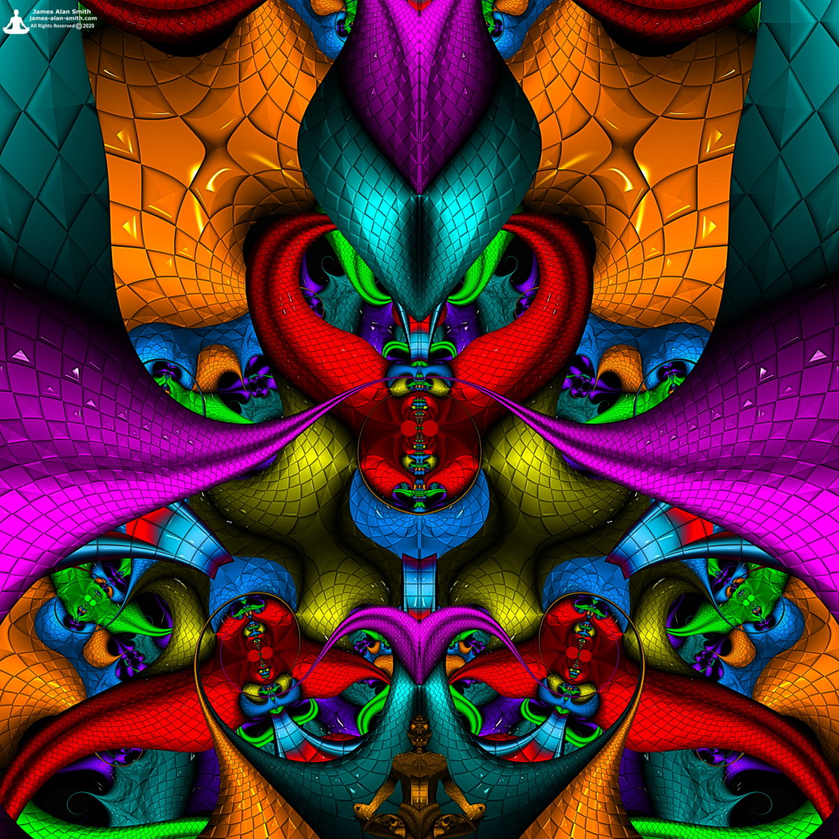 Meditations from Inside the Dragon's Lair: Artwork by James Alan Smith