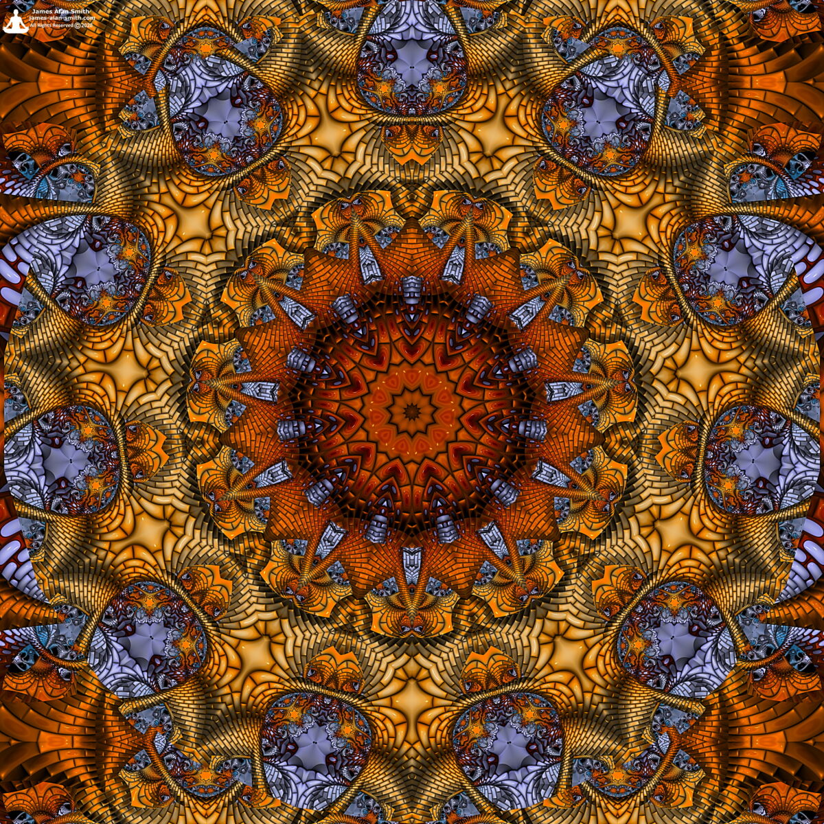 Unusual Mandala Series #05232020: Artwork by James Alan Smith