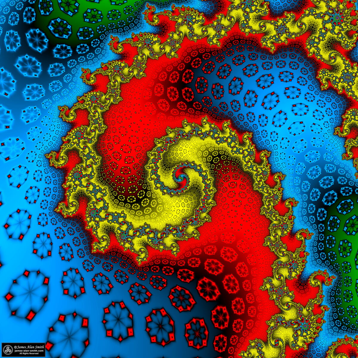 Echos of Fractal Probability: Artwork by James Alan Smith