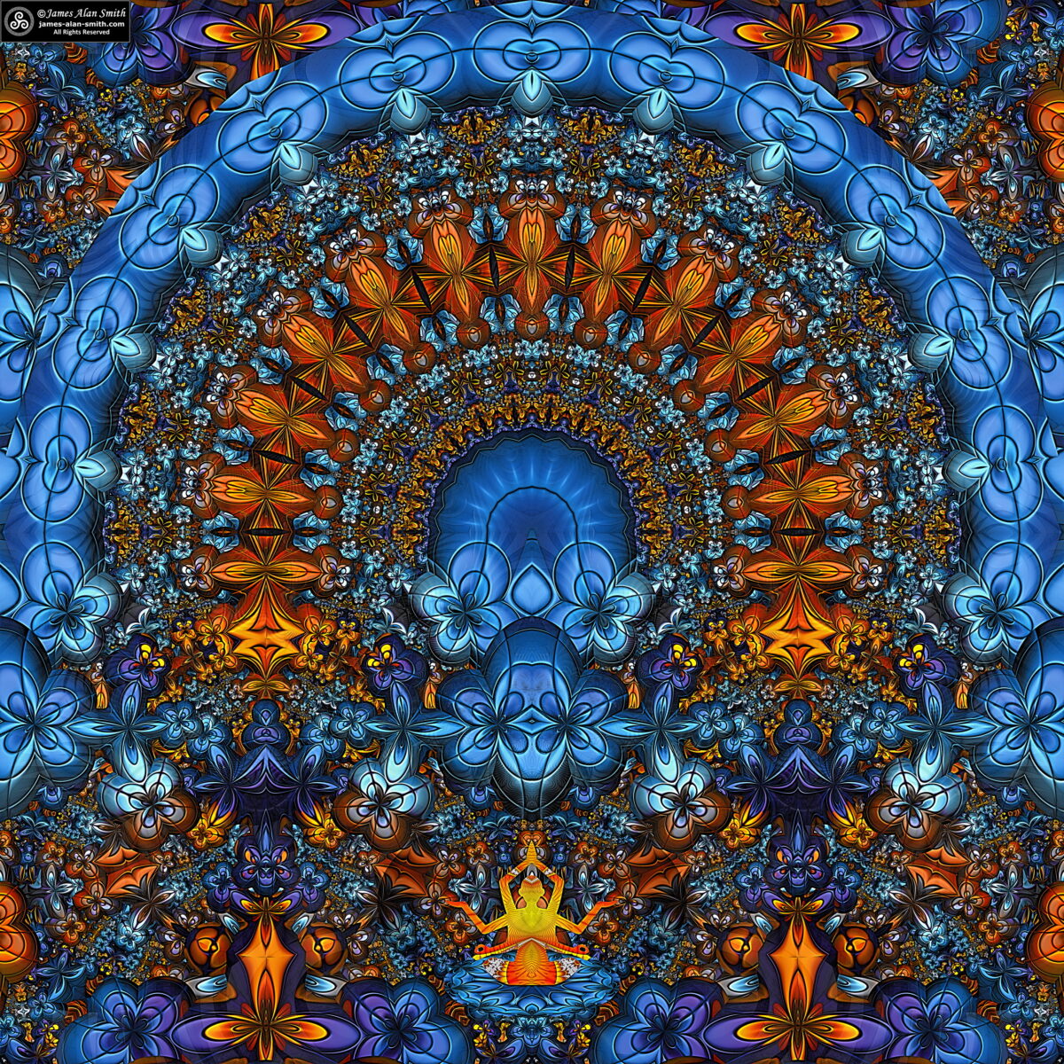 Meditations at the Joy of Rising Spirit Temple: Artwork by James Alan Smith