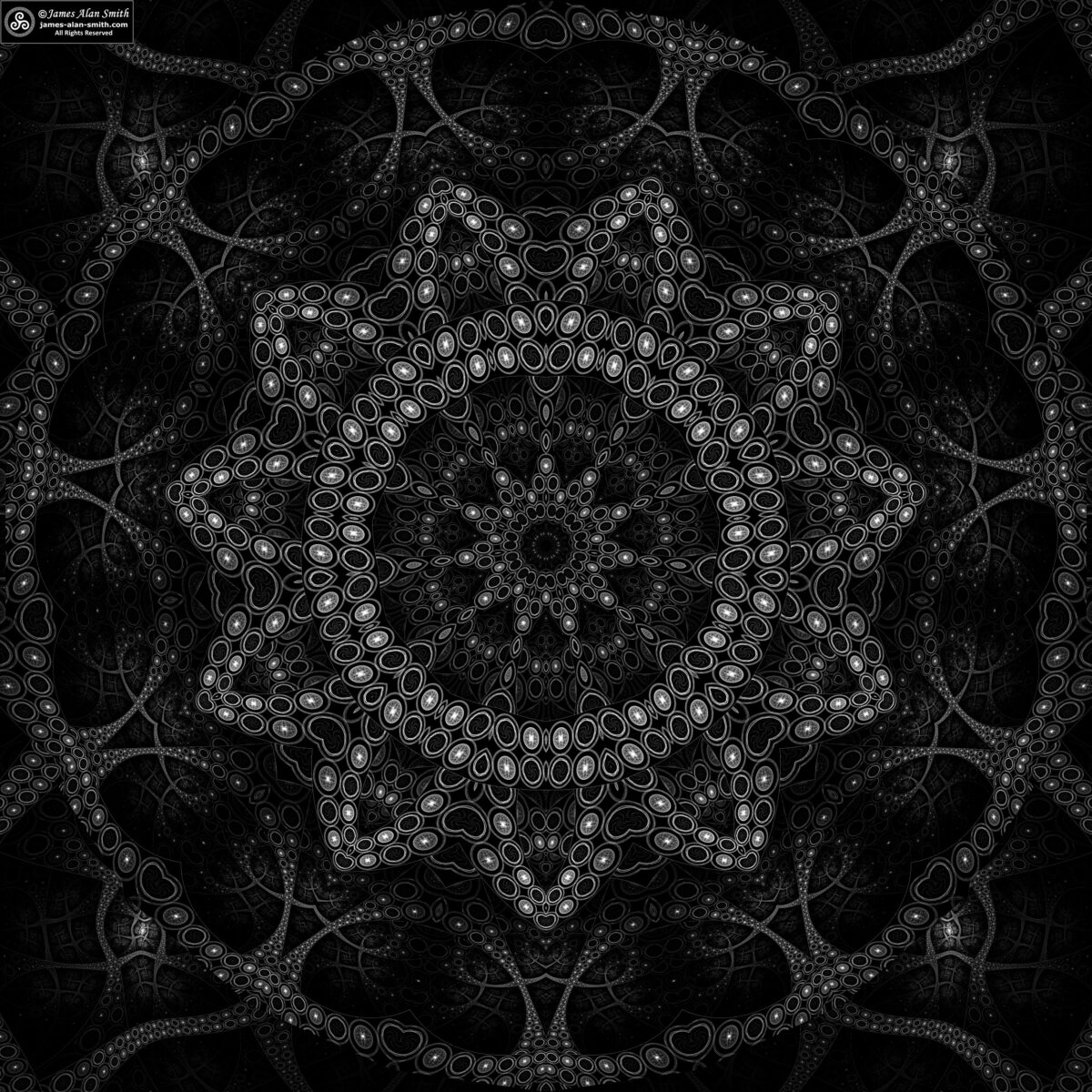 Unusual Mandala Series #101802020: Artwork by James Alan Smith