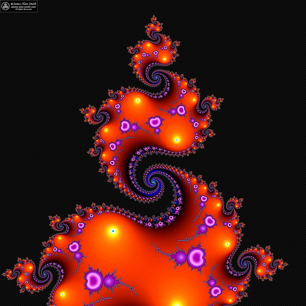 Mandelbrot Colony: Artwork by James Alan Smith