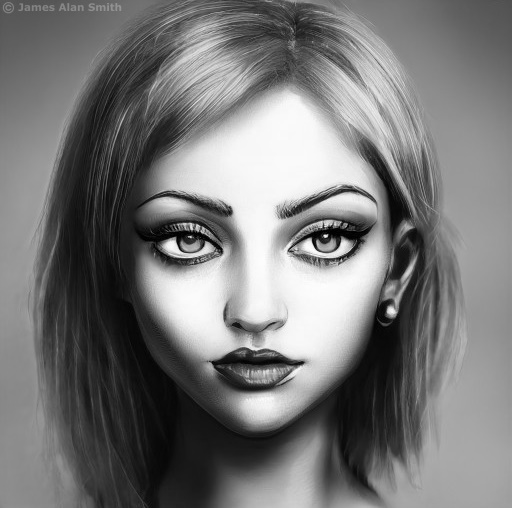 face test by James Alan Smith
