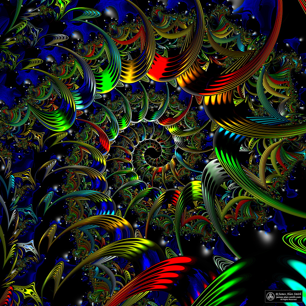 GlowSwirl: Artwork by James Alan Smith
