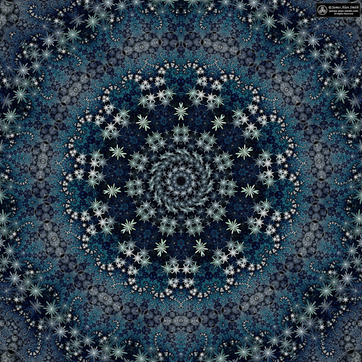 Momentary Visions of Perfection Mandala: Artwork by James Alan Smith