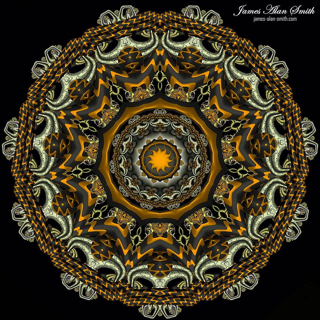 Arms of Sunshine Mandala: Artwork by James Alan Smith