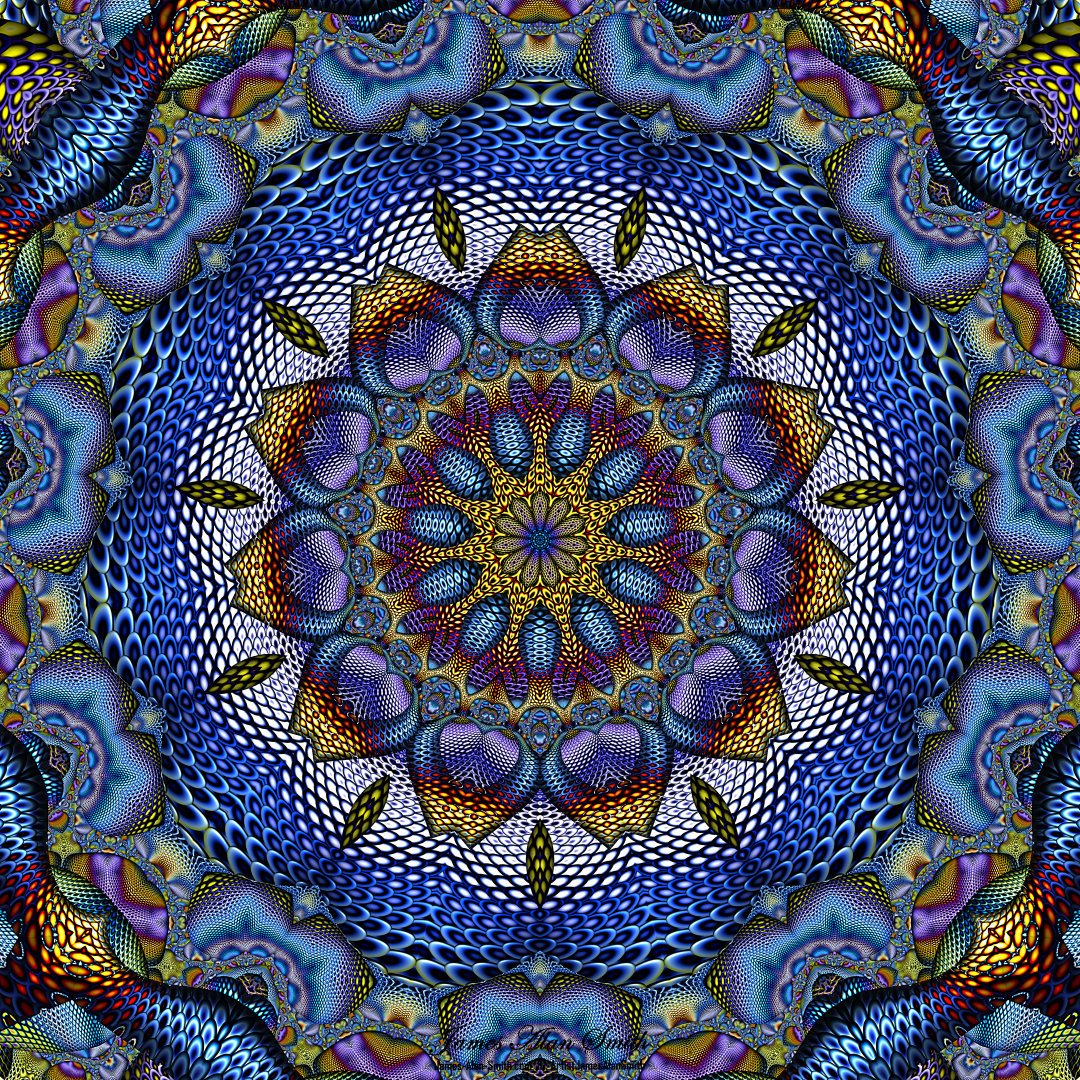 Peek at the Aether Mandala: Artwork by James Alan Smith