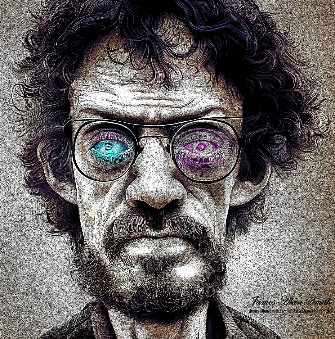 Terence McKenna: Artwork by James Alan Smith