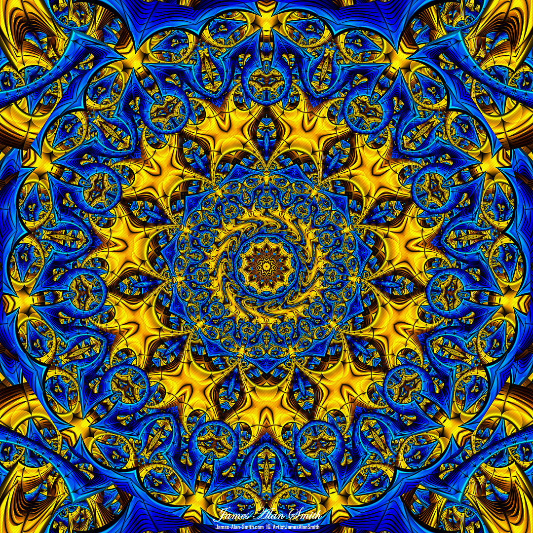 Dimension of Dreams Mandala: Artwork by James Alan Smith