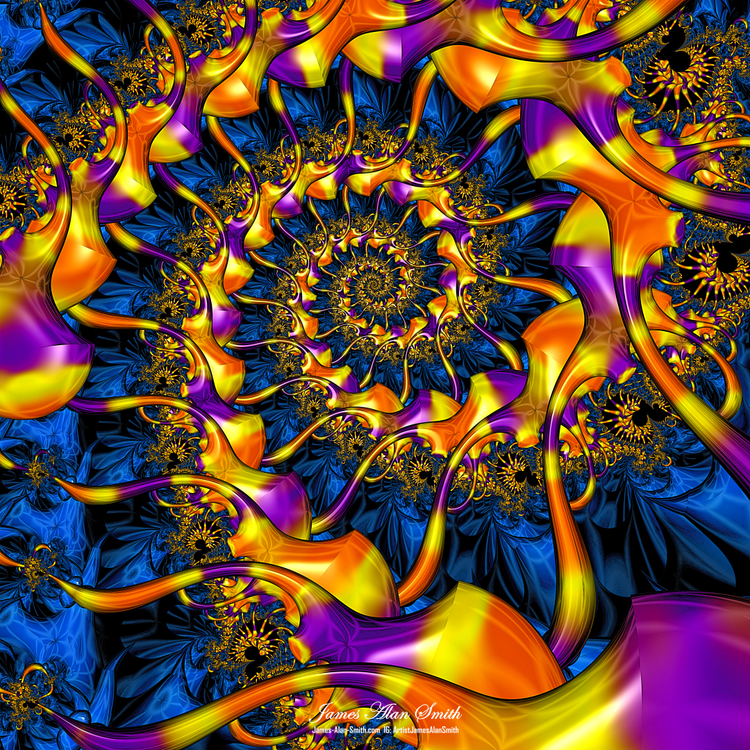 Perfect Movement Swirl: Artwork by James Alan Smith