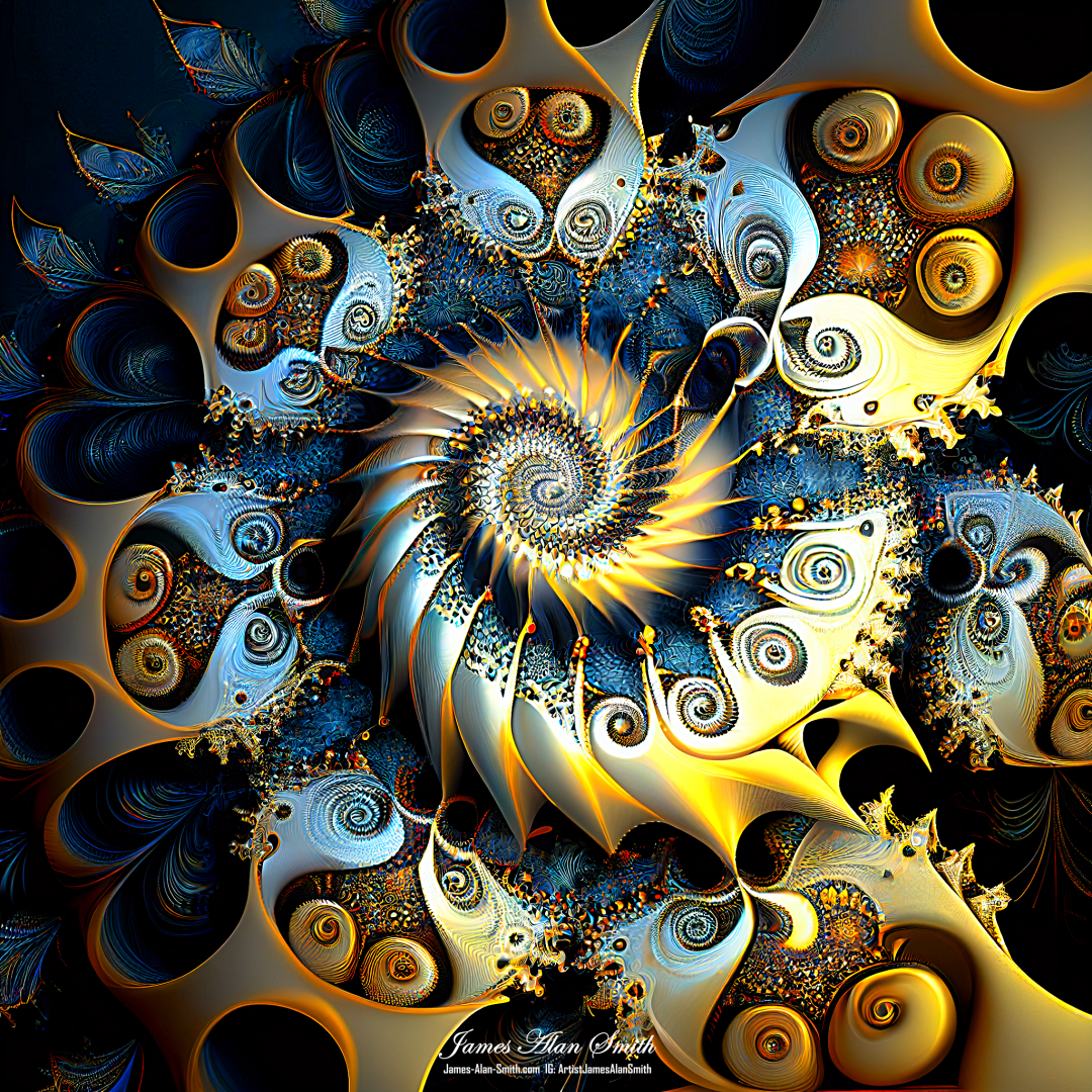 Teaching Fractal: Artwork by James Alan Smith