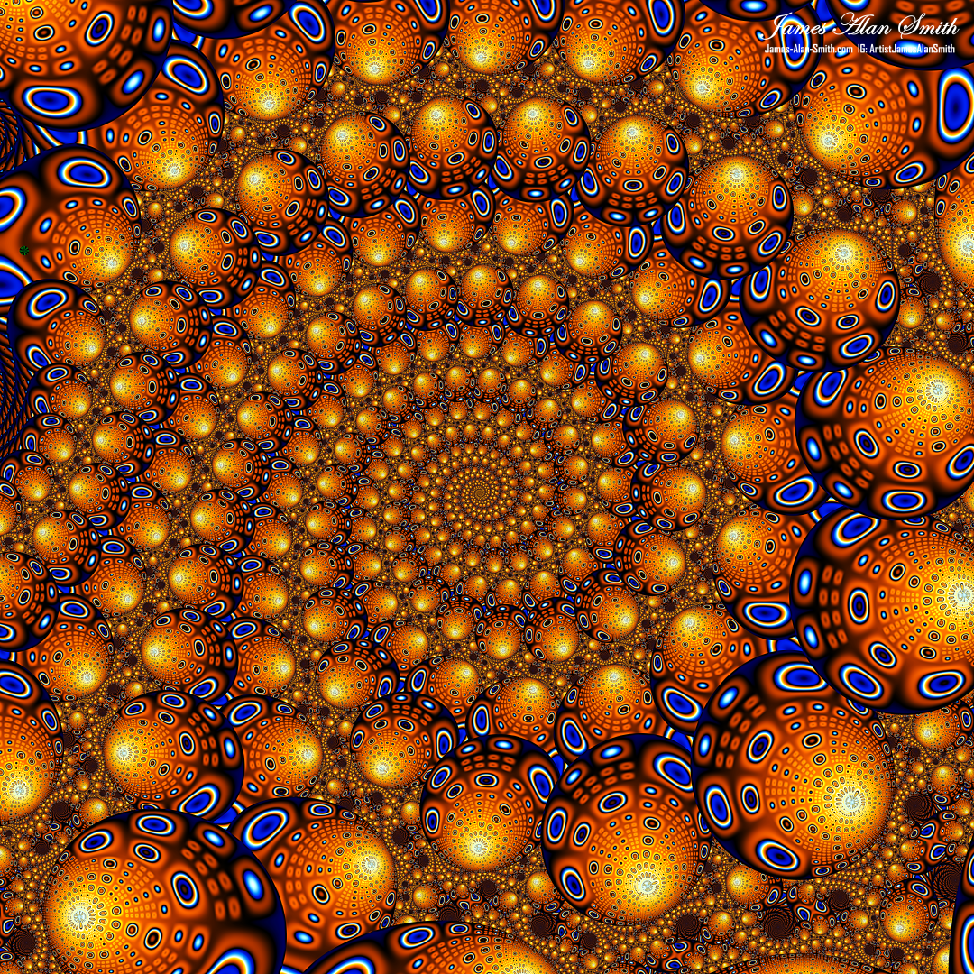 Fractal Swirl #012723: Artwork by James Alan Smith