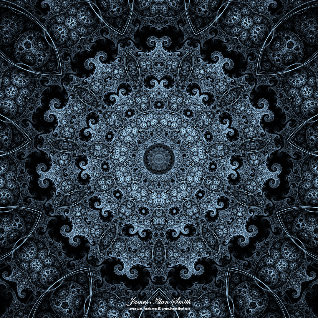 Meditative Perceptions Mandala: Artwork by James Alan Smith