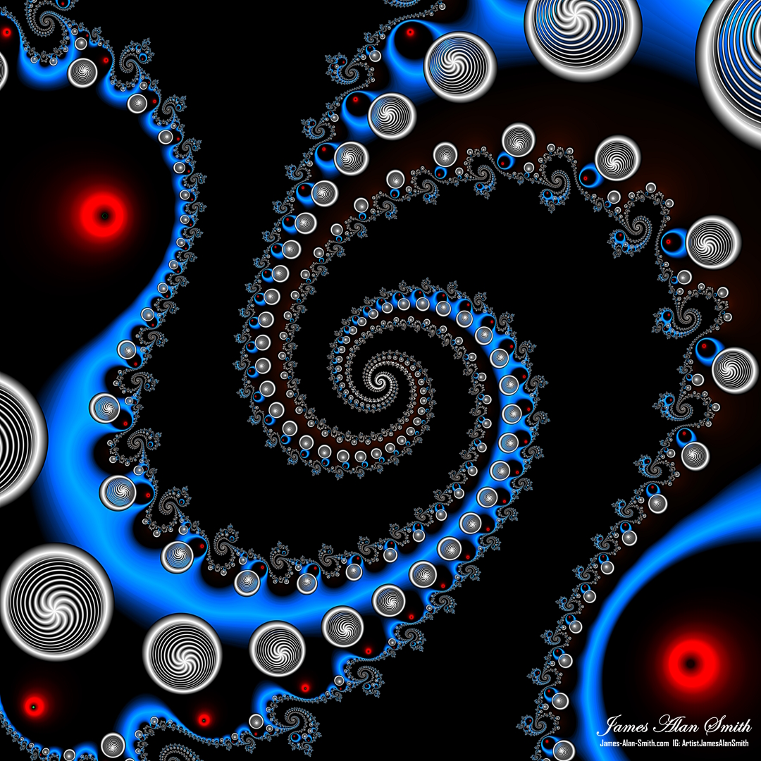 Hypno-Swirl: Artwork by James Alan Smith
