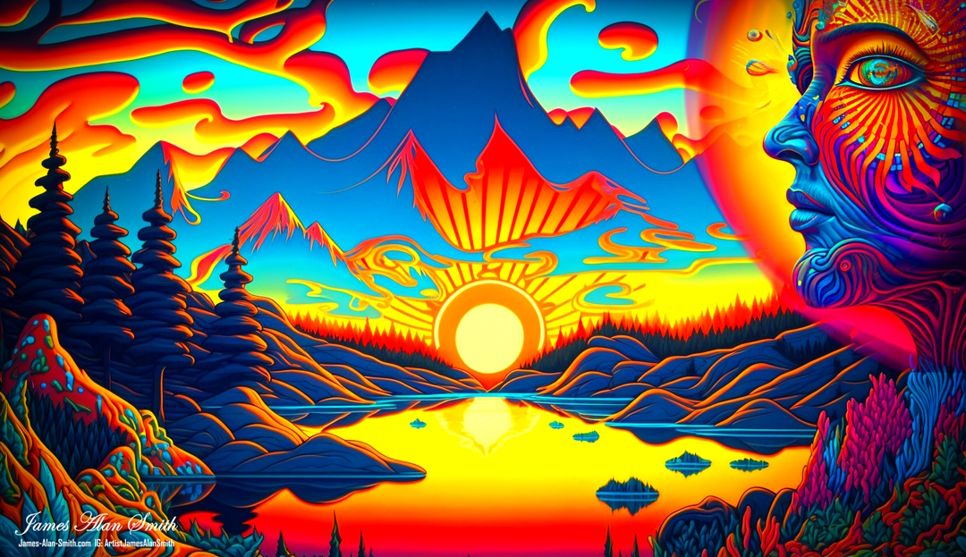 Sunrise: Artwork by James Alan Smith