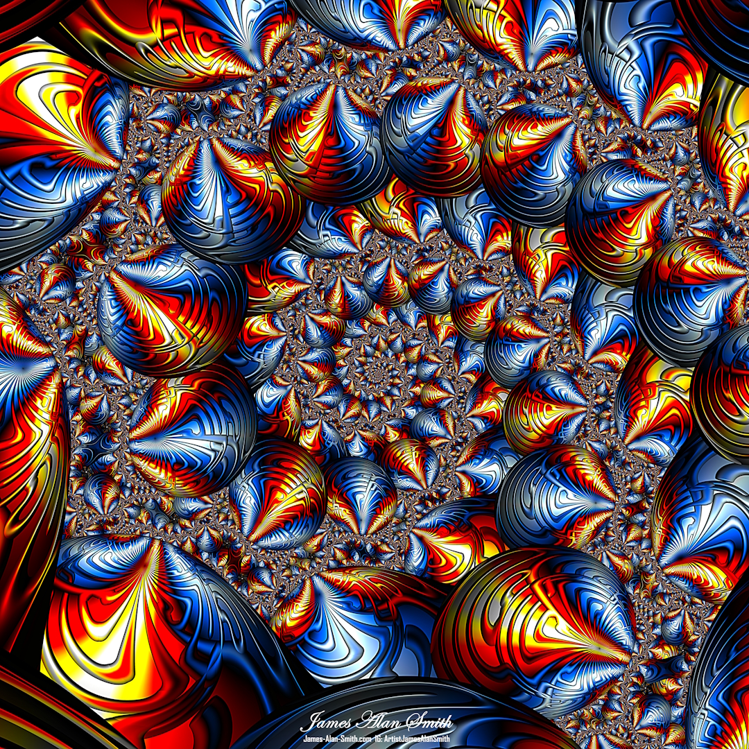 Fractal Swirl #103023: Artwork by James Alan Smith